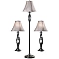 Kenroy Sperry Lamps, Bronze/Silver, Set Of 3 1 thumbnail image