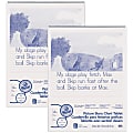 Pacon® Picture Story Chart Tablet, 24" x 32", 1-1/2" Ruled, White, 25 Sheets Per Pack, Set Of 2 Packs 1 thumbnail image