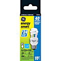 GE Spiral Compact Fluorescent Bulb, Soft White, 10 Watts