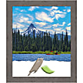 Amanti Art Picture Frame, 23" x 27", Matted For 20" x 24", Rustic Plank Gray Narrow 1 thumbnail image