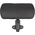 Lorell® Ergonomic Mesh Chair Headrest, Black 1 thumbnail image