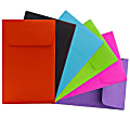 JAM Paper® Coin Envelopes, #5 1/2, Gummed Seal, Assorted Colors, Pack Of 150 Envelopes