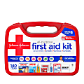 Johnson & Johnson® All Purpose First Aid Kit, 140 Piece