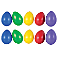 Westco Educational Products Jumbo Egg Shakers, Assorted Colors, 5 Shakers Per Set, Pack Of 2 Sets 1 thumbnail image