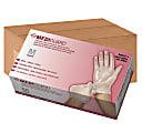 MediGuard® Select Synthetic Vinyl Exam Gloves, Medium, Clear, 150 Gloves Per Box, Case Of 10 Boxes