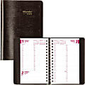 Brownline Soft Cover Daily Planner, 5" x 8", Black, January 2022 to December 2022 1 thumbnail image