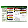 Impact Products Safety Data Sheet Poster, Spanish, 32" x 20" 1 thumbnail image