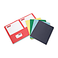 SKILCRAFT® Double-Pocket Portfolios, 30% Recycled, Assorted Colors, Box Of 15 (AbilityOne 7510-01-316-2302) 1 thumbnail image