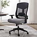 Serta Commercial Eco-2000 Big & Tall Ergonomic Mesh High-Back Executive Office Chair, Gray