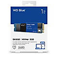 Western Digital Blue™ SN550 NVMe Internal SSD, 1TB, Blue