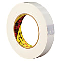 3M™ 896 Strapping Tape, 1" x 60 Yd., White, Case Of 36