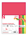 Neenah® Creative Collection™ Bright Specialty Inkjet Paper, Assorted Colors, Letter Size (8 1/2" x 11"), Pack Of 48 Sheets, FSC® Certified 1 thumbnail image