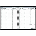 House of Doolittle Weekly Calendar Planner, 8-1/2" x 11", Black, January to December 1 thumbnail image