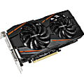 Gigabyte GV-RX580GAMING-4GD Radeon RX 580 Graphic Card - 1.34 GHz Core - 1.36 GHz Boost Clock - 4 GB - 256 bit Bus Width - Fan Cooler - OpenGL 4.5, DirectX 12 - 3 x DisplayPort - 1 x HDMI - 1 x Total Number of DVI (1 x DVI-D) - Dual Link DVI Supported 1 thumbnail image