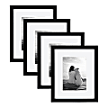 DesignOvations Kate and Laurel Gallery Tabletop Frame, 8x10/5x7, Black, 4 Pack 1 thumbnail image