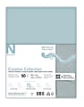 Neenah® Creative Collection™ Metallic Specialty Card Stock, Chalice Silver, Letter (8.5" x 11") 65 Lb, Pack Of 50 1 thumbnail image