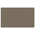 Ghent Fabric Bulletin Board With Wrapped Edges, 47-7/8" x 71-7/8", Taupe