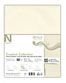 Neenah Creative Collection™ Metallic Specialty Card Stock, Letter Size (8 1/2" x 11"), Champagne Pearl, Pack Of 50 Sheets