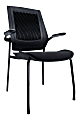 Koplus BodyFlex Fabric Guest Chairs, Midnight Black, Set Of 2 1 thumbnail image