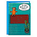 Hallmark Shoebox Funny Father's Day Card for Dad (The Boss of Our Family) 1 thumbnail image