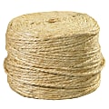 Partners Brand Sisal Tying Twine, 3 Ply, 970', Natural