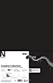 Neenah® Creative Collection™ Specialty Paper, Eclipse Black, Ledger (11" x 17"), 50 Sheets Per Pack, 32 Lb, FSC® Certified 1 thumbnail image