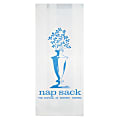 Bagcraft Nap Sack Sanitary Disposal Bags, 9"H x 4"W x 2"D, White, Pack Of 1,000 Bags 1 thumbnail image