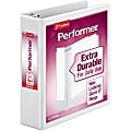 Cardinal XtraValue ClearVue Slant-D Ring Binder, 8 1/2" x 11", White 1 thumbnail image