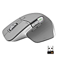 Logitech® MX Master 3 Advanced Wireless Mouse, Mid Gray