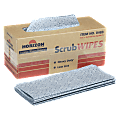 SKILCRAFT® ScrubWipes Heavy Duty 1-Ply Paper Towel Wipers, Blue, Pack Of 300 Sheets (AbilityOne 7920-01-233-0483)