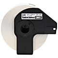 Brother® Genuine DK-120124PK Die-Cut Standard Address Labels, 1-3/16" x 3-1/2", White, 400 Labels Per Roll, Box Of 24 Rolls