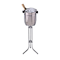 American Metalcraft Champagne Bucket With Stand 1 thumbnail image