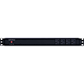 CyberPower Basic PDU20BT4F8R 12-Outlets PDU - 12 x NEMA 5-20R - 1U Rack-mountable, Zero U Vertical Rackmount 1 thumbnail image