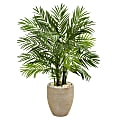 Nearly Natural Areca Palm 48”H Artificial Tree With Planter, 48”H x 30”W x 27”D, Green 1 thumbnail image