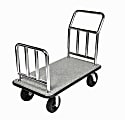 CSL Platform Cart, 37”H x 44”W x 24”D, Gray 1 thumbnail image