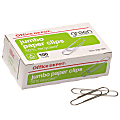 Office Depot® Brand Paper Clips, Pack Of 100, Silver