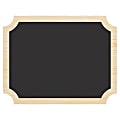 Amscan Chalkboard Easel Signs, 7" x 9", Black, Set Of 4 Signs 1 thumbnail image