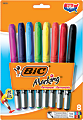 BIC® Mark-it™ Permanent Markers, Assorted Ink Colors, Pack Of 8 Markers 1 thumbnail image