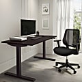 Realspace® Magellan Performance Electric 60"W Height-Adjustable Standing Desk, Espresso, BIFMA Compliant 1 thumbnail image