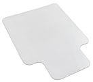 Mount-It! Studded Plastic Office Chair Floor Protector For Hardwood Floors, 35-1/2” x 47”, Clear