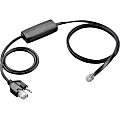 Plantronics EHS Cable APT-31 (Tenovis) - Phone Cable for Phone - Black 1 thumbnail image