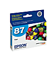 Epson® 87 UltraChrome™ Hi-Gloss® 2 Cyan Ink Cartridge, T087220