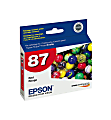 Epson® 87, (T087720) UltraChrome™ "Hi-Gloss® 2" Red Ink Cartridge