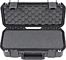 SKB Cases iSeries Injection-Molded Mil-Standard Waterproof Case With Cubed Foam With Cushion-Grip Handle, 17"H x 6-1/2"W x 6-1/2"D, Black 1 thumbnail image