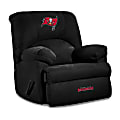 Imperial NFL GM Microfiber Recliner Accent Chair, Tampa Bay Buccaneers, Black
