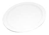 Carlisle Polycarbonate Narrow-Rim Plates, 9", White, Pack Of 48 1 thumbnail image