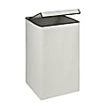 Honey-Can-Do Square Collapsible Laundry Hamper with Lid, 24 1/2", Natural