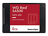 WD Red SA500 WDS400T1R0A - SSD - 4 TB - internal - 2.5" - SATA 6Gb/s 1 thumbnail image