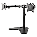 Allsop Free-Standing Dual Monitor Arms, 16-1/2”H x 29-5/8”W x 11”D, Black