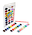 Crayola 24-Pan Washable Watercolor Paint, 2 Oz, Assorted Colors, Pack Of 24 Paint Colors